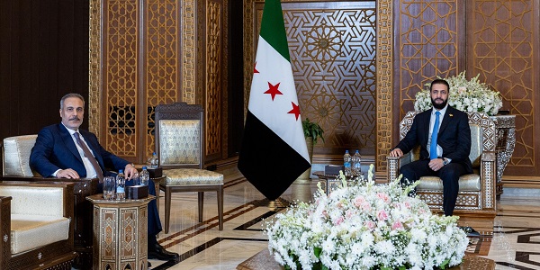Visit of Hakan Fidan, Minister of Foreign Affairs of the Republic of Türkiye, to Syria, 7 August 2025, Damascus