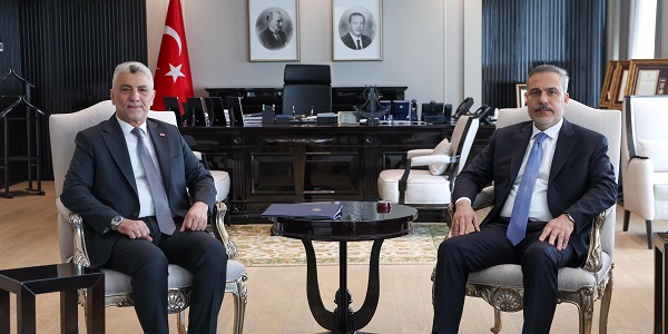 Minister of Foreign Affairs Hakan Fidan met with Ömer Bolat, Minister of Trade, 27 April 2026, Ankara