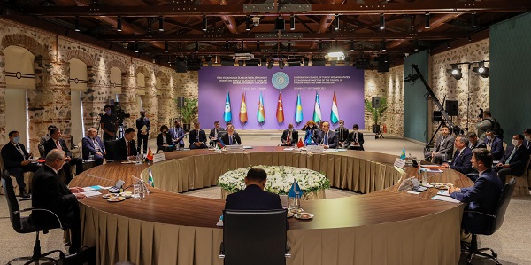 Foreign Minister Mevlüt Çavuşoğlu hosted the Extraordinary Meeting of the Council of Foreign Ministers of the Turkic Council, 27 September 2021
