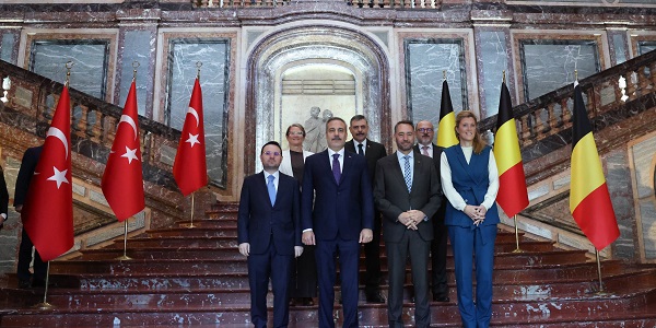 Visite de Hakan Fidan, ministre des Affaires étrangères de la République de Türkiye, à l’occasion de la quatrième réunion des ministres des Affaires étrangères, de la Justice et de l’Intérieur de la Türkiye et de la Belgique,à Bruxelles, du 19 au 21 octobre 2026