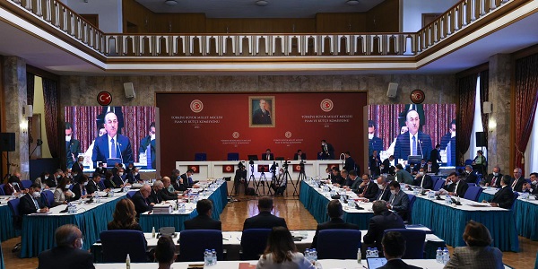 مشاركة وزير الخارجية مولود تشاووش أوغلو في لجنة التخطيط والموازنة لوزارة الخارجية في مجلس الأمة التركي الكبير، 4 نوفمبر/ تشرين الثاني 2021