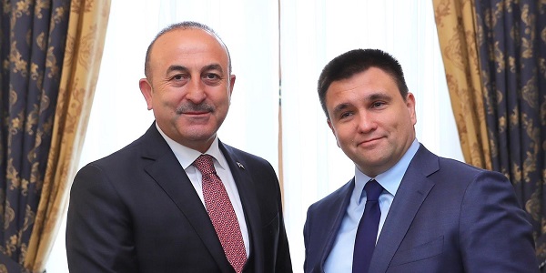 Sayın Bakanımızın Ukrayna Dışişleri Bakanı Pavlo Klimkin’le görüşmesi, 5 Ocak 2019