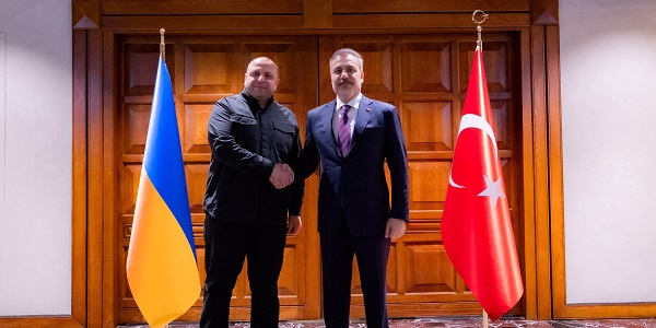 Minister of Foreign Affairs met with Rustem Umerov, Secretary of the National Security and Defense Council of Ukraine, 31 March 2026, Ankara