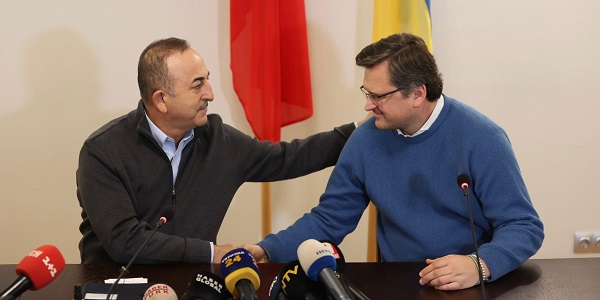 Visit of Foreign Minister Mevlüt Çavuşoğlu to Ukraine, 17 March 2022
