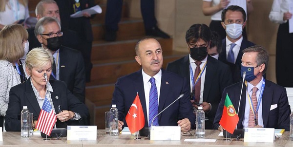 Participation of Foreign Minister Mevlüt Çavuşoğlu in the Inaugural Summit of the Crimea Platform, 23 August 2021
