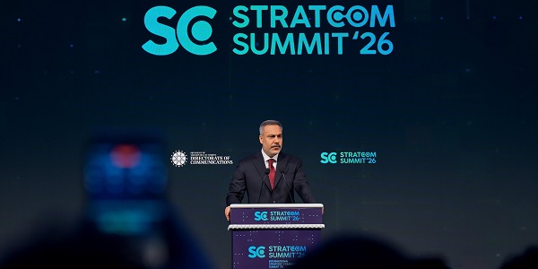 Participation of Hakan Fidan, Minister of Foreign Affairs of the Republic of Türkiye, in the International Strategic Communication (STRATCOM) Summit, 28 March 2026, Ankara