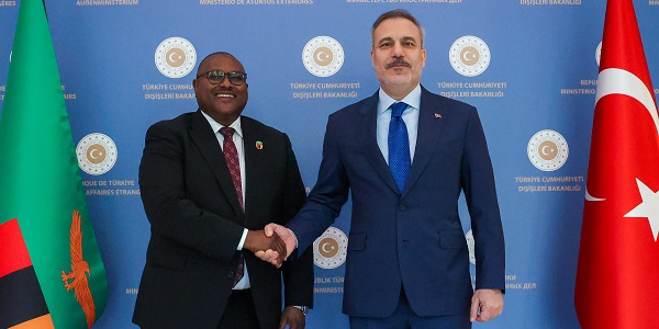 Sayın Bakanımızın Zambiya Dışişleri ve Uluslararası İşbirliği Bakanı Mulambo Haimbe ile Görüşmesi, 21 Nisan 2026, Ankara
