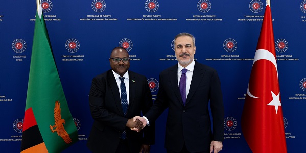 Sayın Bakanımızın Zambiya Dışişleri ve Uluslararası İşbirliği Bakanı Mulambo Haimbe'yi Ağırlaması, 2 Temmuz 2024, Ankara