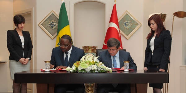 Memorandum of Understanding on cooperation between the Foreign Ministries of Turkey and Senegal is signed in Ankara