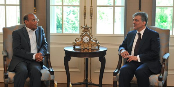 Tunisian President Marzouki pays a visit to Turkey
