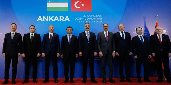 The Fourth Meeting of Türkiye-Uzbekistan Joint Strategic Planning Group and First Meeting of 4+4 Mechanism, 20 January 2026, Ankara