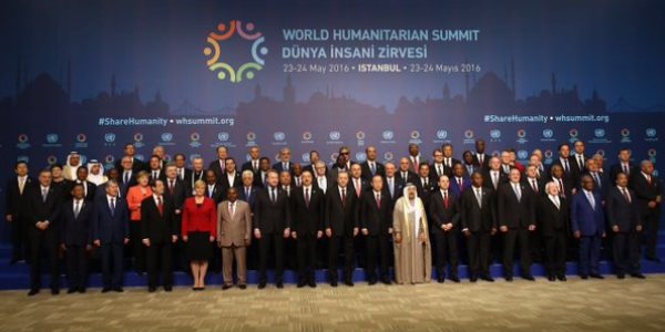 World Humanitarian Summit took place in İstanbul on 23-24 May 2016