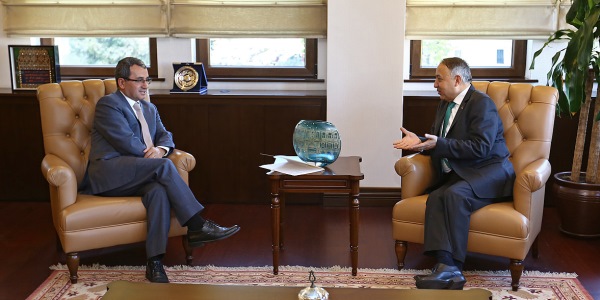 Deputy Foreign Minister Ambassador Yıldız received Ambassador of Afghanistan